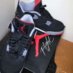 REDANDBLACK.Air Jordans 4